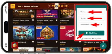 Obsługa Klienta w SmokAce Casino Obsługa Klienta