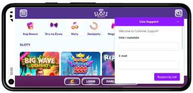 Obsługa Klienta w Slots Palace Obsługa Klienta w SlotsPalace