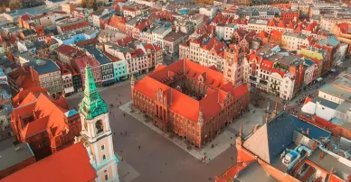 Stare miasto w Toruniu Toruńska starówka