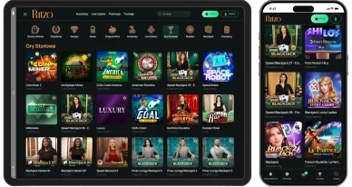 Gry Stołowe w Ritzo Casino Gry Stołowe