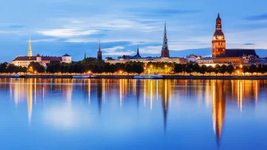 Stolicą Łotwy jest Ryga Ryga