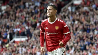 Ronaldo gra dla Manchesteru United Cristiano Ronaldo gra dla Manchesteru United