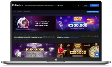 Pri bet Casino Bonus Pribet Bonus