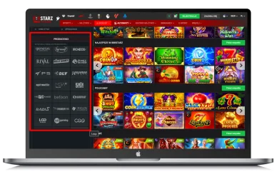 Oprogramowanie w 888Starz Oprogramowanie w kasynie