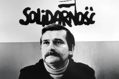 Lech Wałęsa pierwszym przewodniczącym Solidarności Pierwszy przewodniczący Solidarności