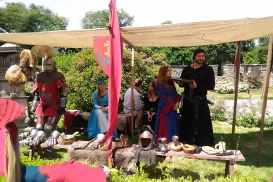 Wydarzenie rycerskie w zamku Czocha Wydarzenie na trasie