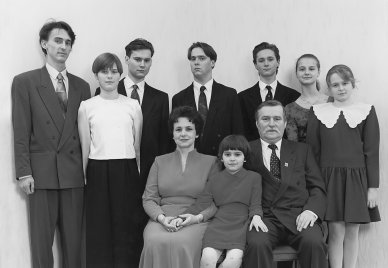 Rodzina Lecha Wałęsy Lech Wałęsa i jego rodzina