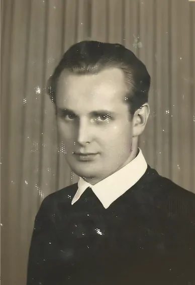 Młody Jan Czochalski Jan Chochalski w młodości